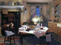 Supper by Lamplight